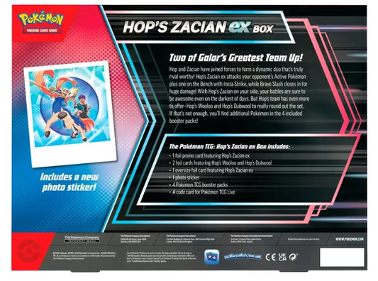 Hops Zacian EX Box